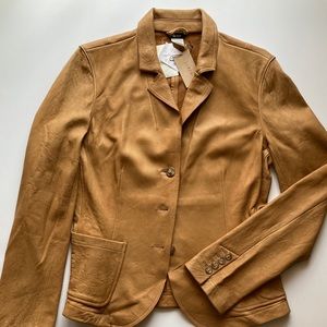 JCrew Fitted 100% Genuine Leather Jacket